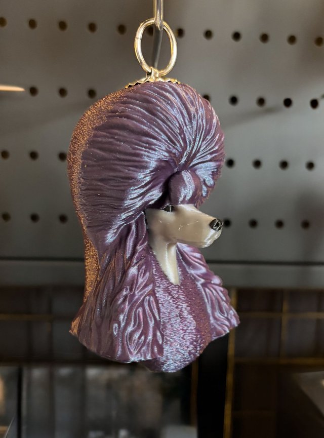 Poodle Purple Galaxy