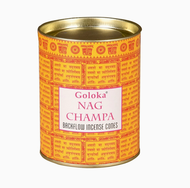 Encens cônes Goloka Nag Champa à refoulement