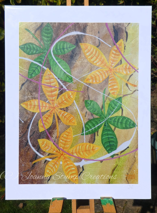 Open Edition Fine Art Print Large, from my "Spiritual Trees" collection, "Sanctuary"