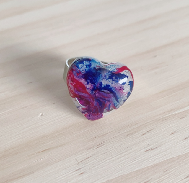 Bague "Cœur enchanté"  