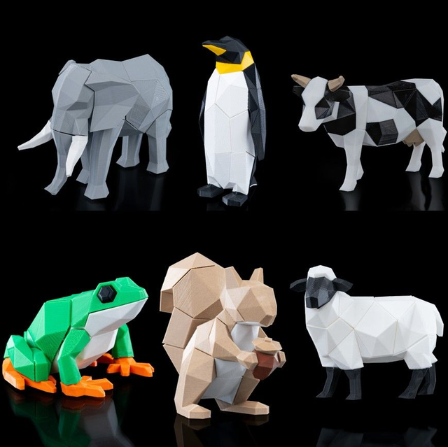Animaux puzzle aimanté