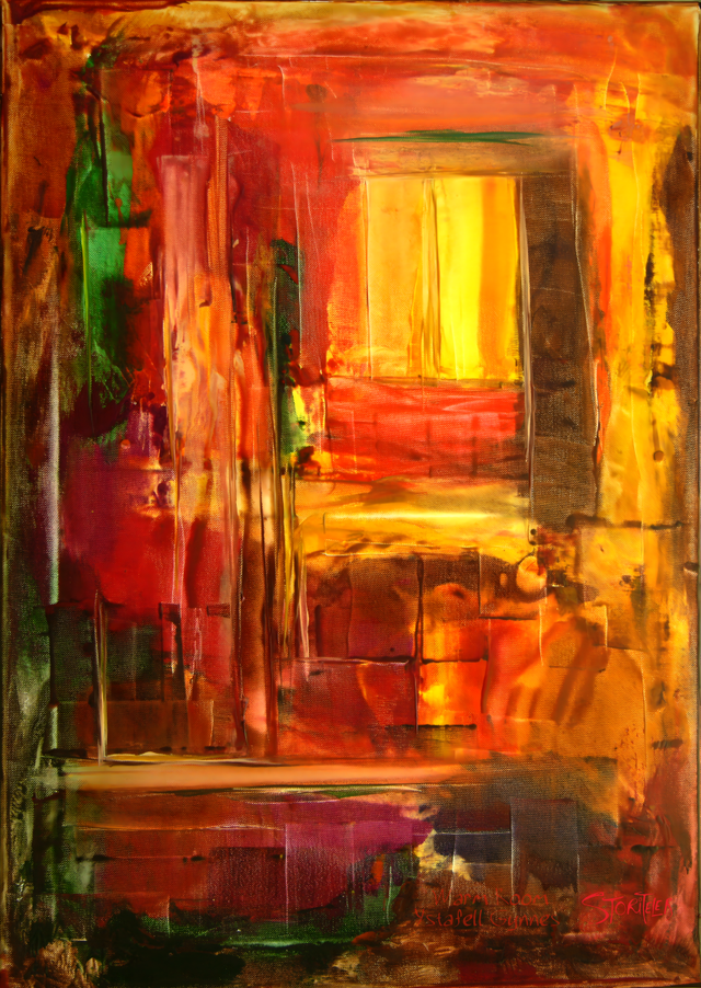 Warm Room : Poster Print A3