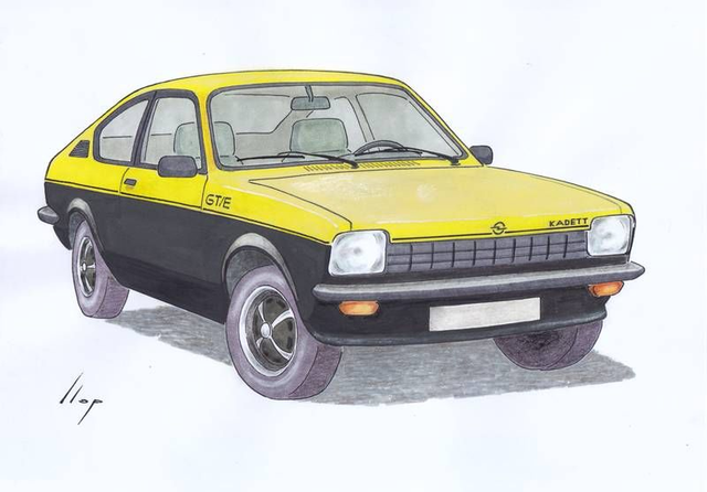 Artimotor onpaper CLASSICS 21x30 - Opel Kadett GSE