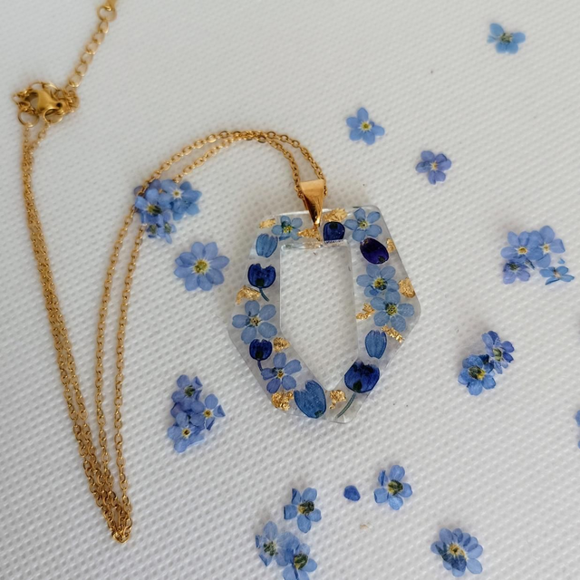 Collier Myosotis 