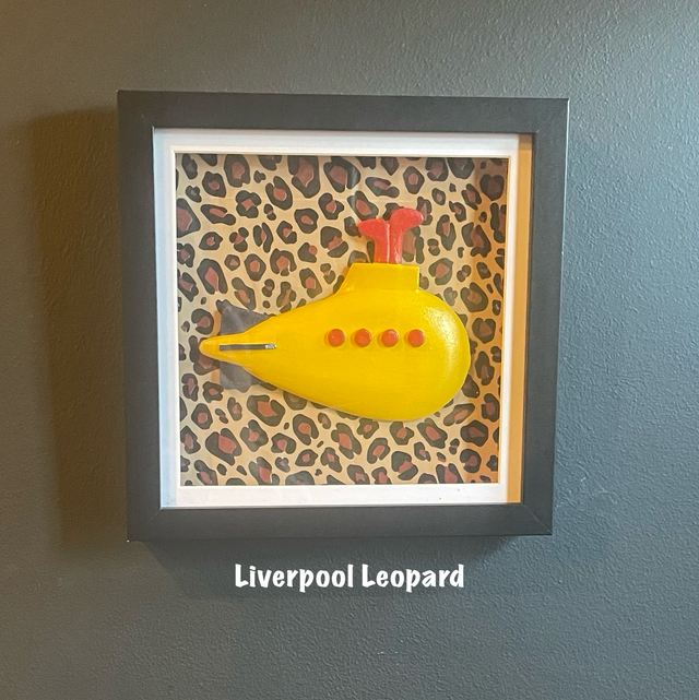 Framed Small Submarine 