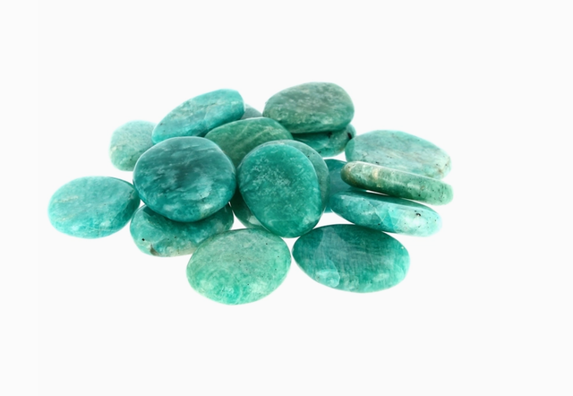 Galet Amazonite de Madagascar EXTRA 