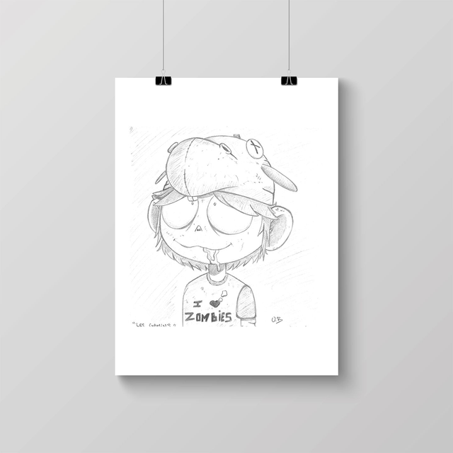 "LE GAMIN" - DESSIN ORIGINAL