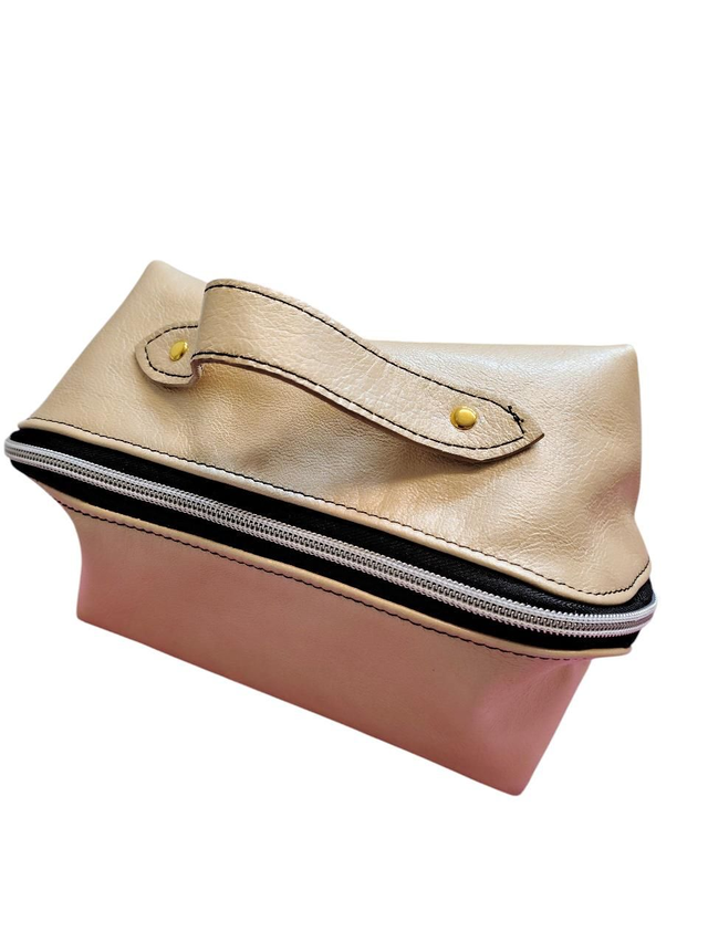 Trousse de toilette - Perlé nacré 