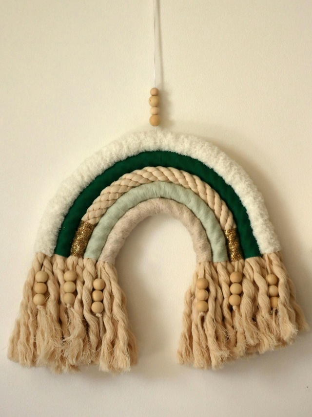 Arc en ciel vert (taille L)