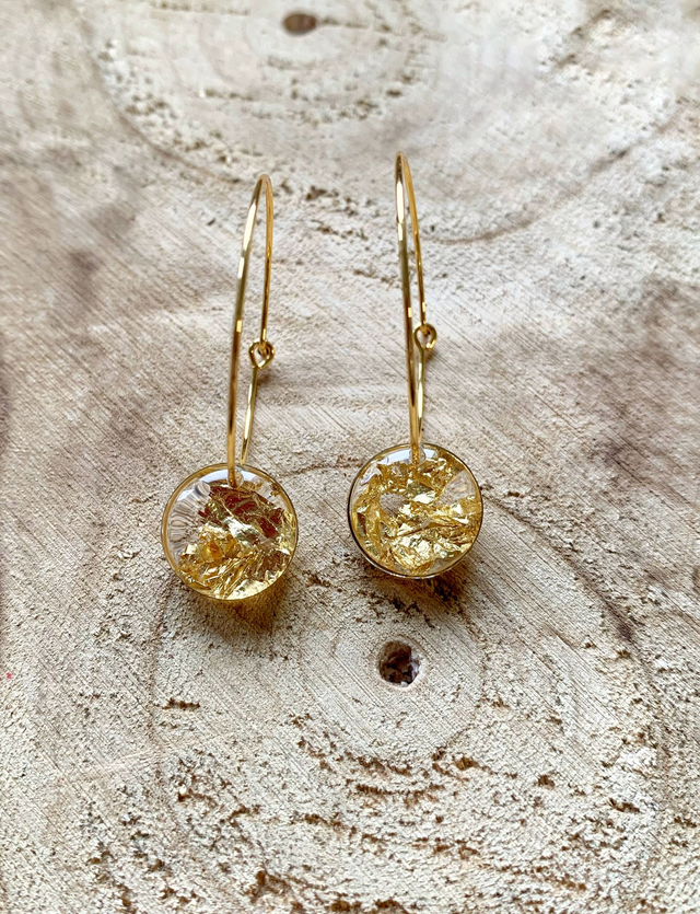 Boucles d&#039;oreilles créoles