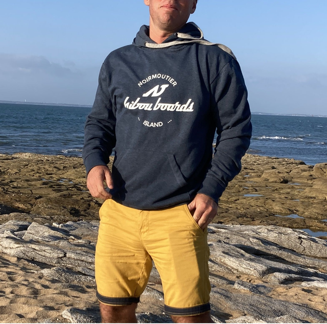 Sweat ISLAND - Bleu denim - Limited Edition