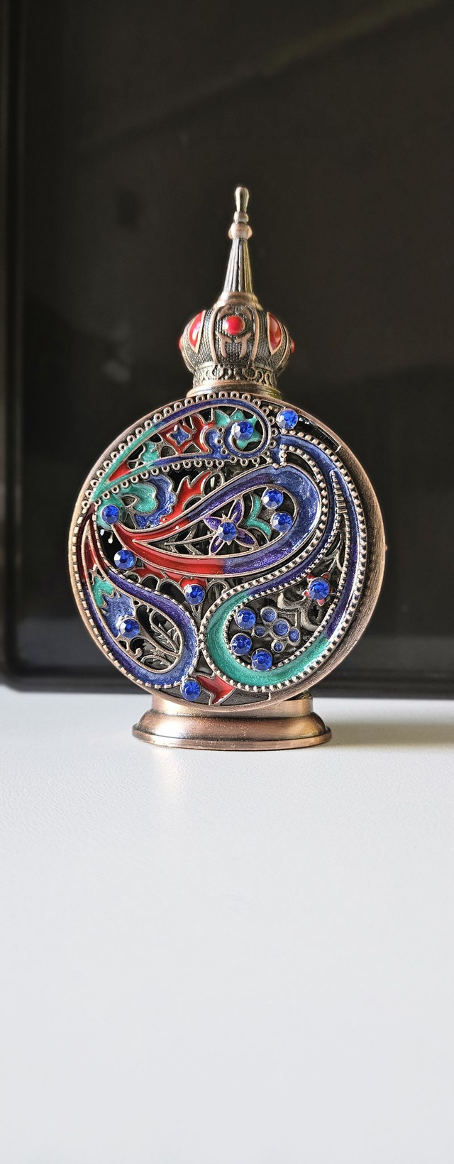 Orientální barevný flakon