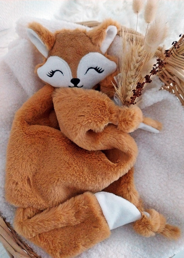 Renard fourrure camel