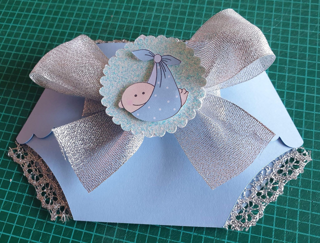 Faire-part couche culotte à personnaliser (sur commande)