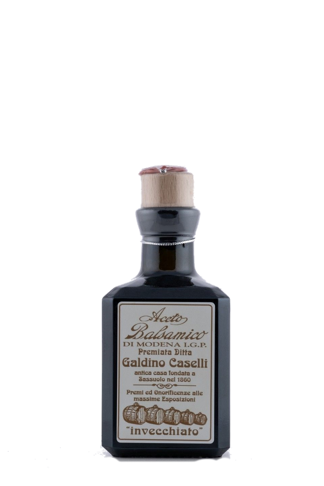 Aceto Balsamico (bottiglia quadra) IGP invecchiato 0,25 litri - Premiata Ditta Galdino Caselli