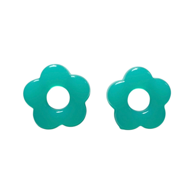 Fleurs en résine acrylique pour boucles d'oreilles fleurs personnalisable