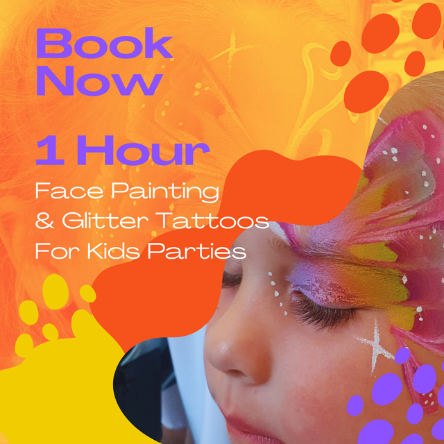 1 Hour Face Painting Services