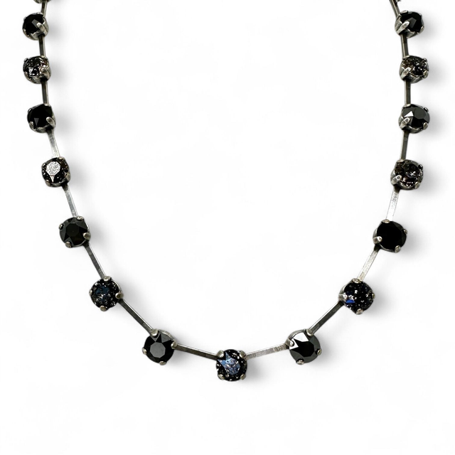 Collier DEVA DAY Blackpatinamix, Schwarz