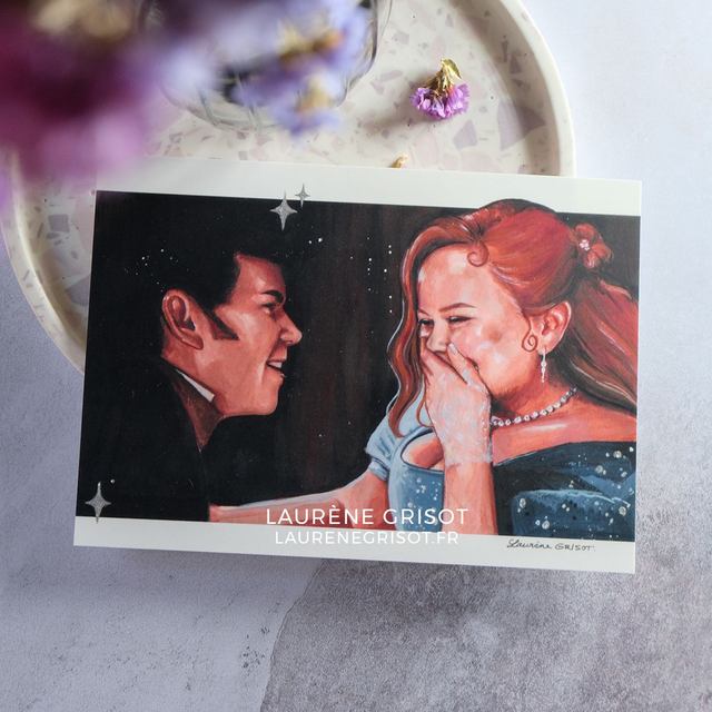 Penelope &amp; Colin Bridgerton (postcard)