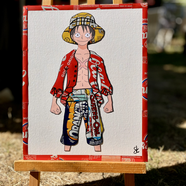 Tableau Luffy One Piece