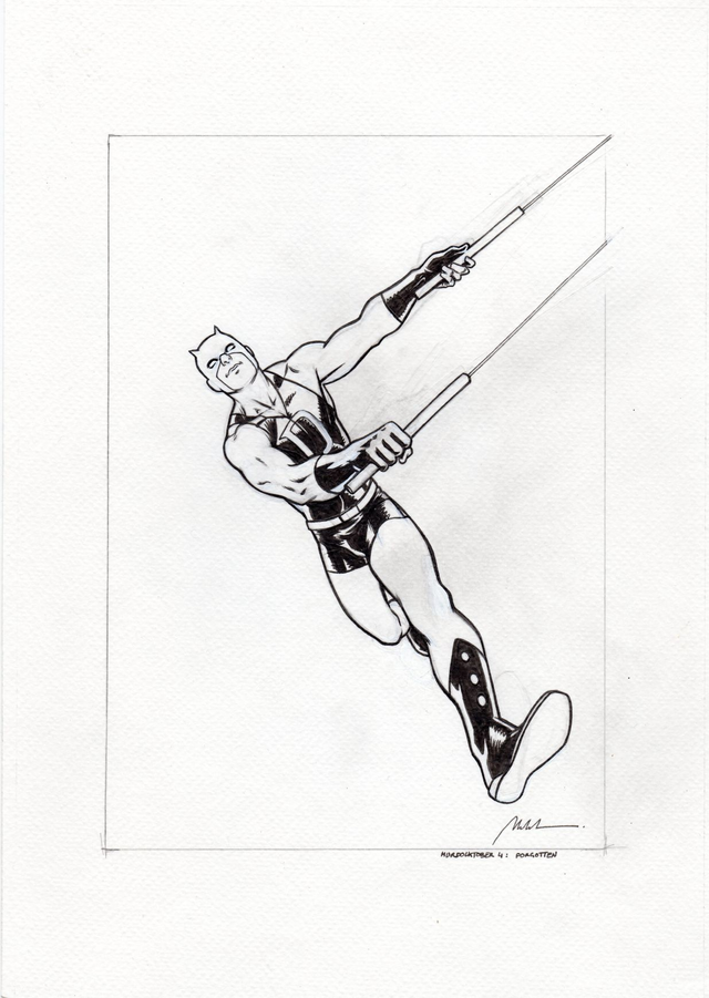 2023 - Murdocktober 04 - Forgotten - ORIGINAL, A5 (5.8x8.3)