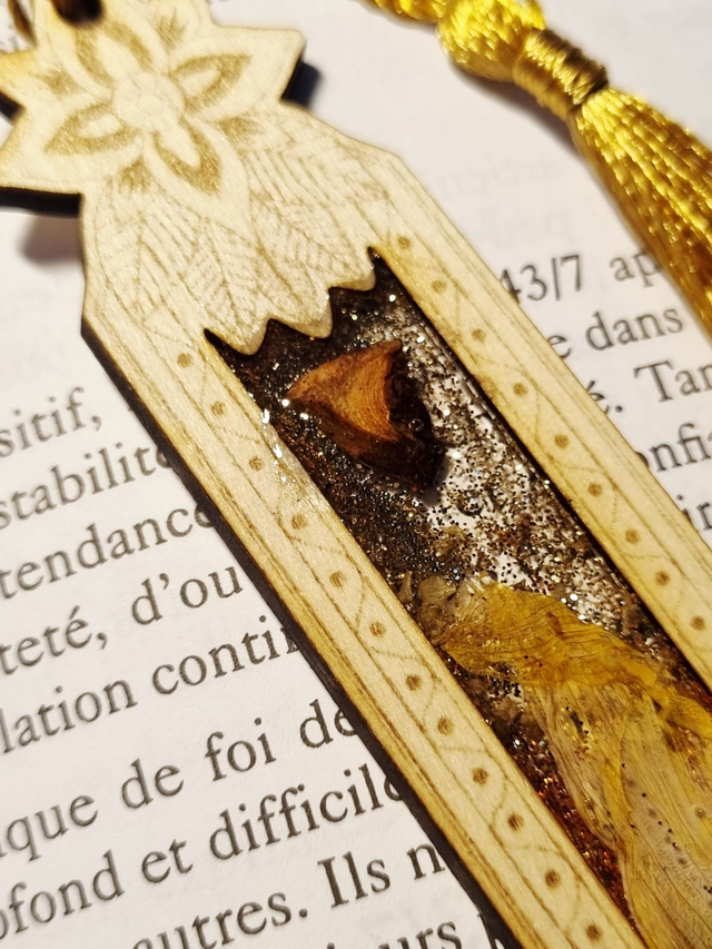 Marque-Grimoire #16 Tournesol, marjolaine et badiane