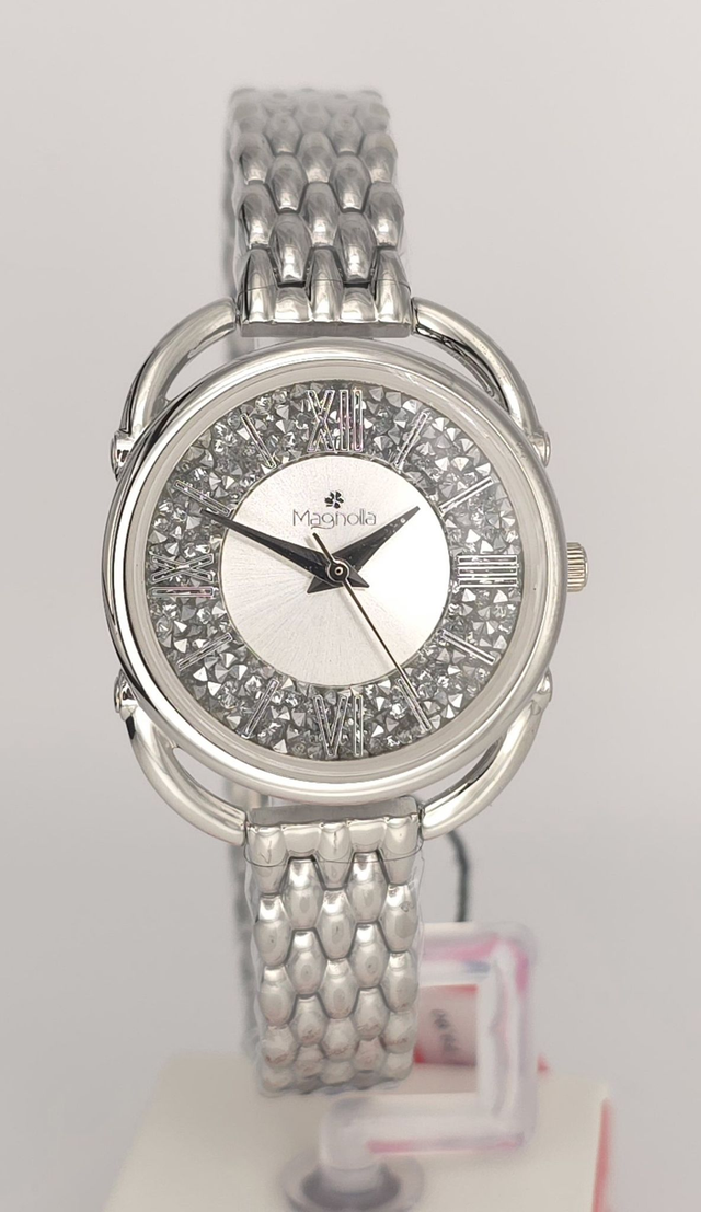 Orologi Magnolia in acciaio pieno disponibile in 2 varianti di colore. rif.116/117