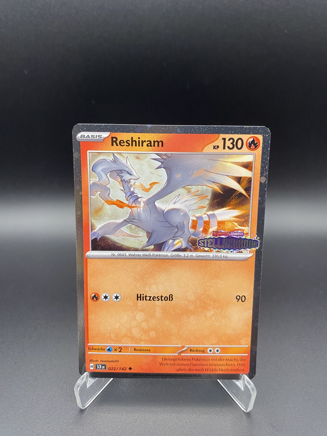 Reshiram (22/142) Stellarkrone - Near Mint - Promo