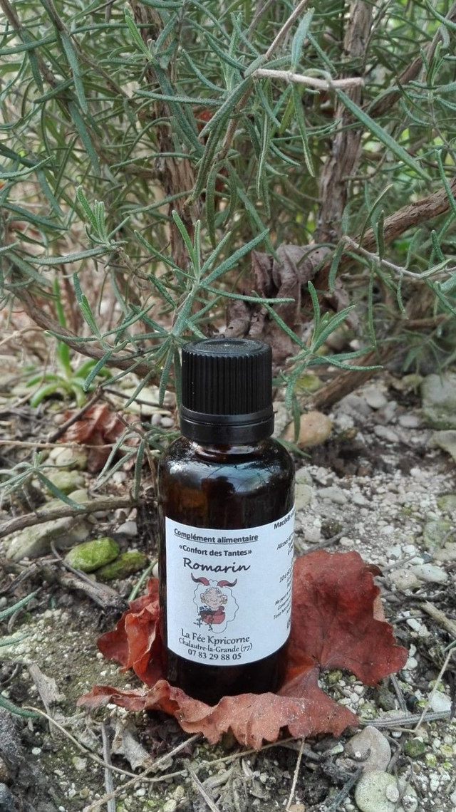 MACERAT ALCOOLIQUE de Romarin [BIEN-ETRE Digestion] 30ml