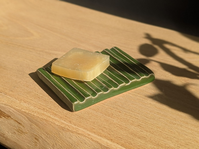 Porte-savons colorés