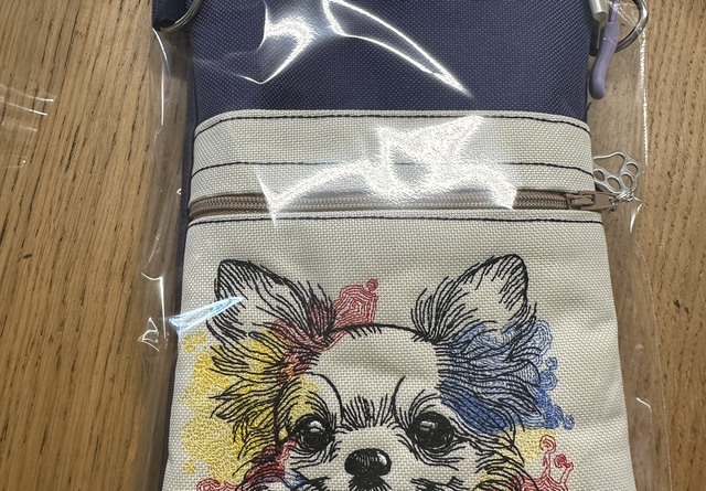Dog Walking Bag - Colourful Chihuahua