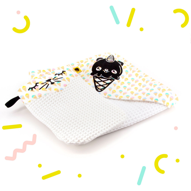 Cape de bain et Gant GLACES