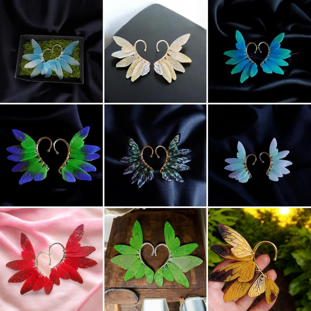 Tukkuerä korvakäädyt 20kpl / Reseller bundle ear climbers 20 pieces