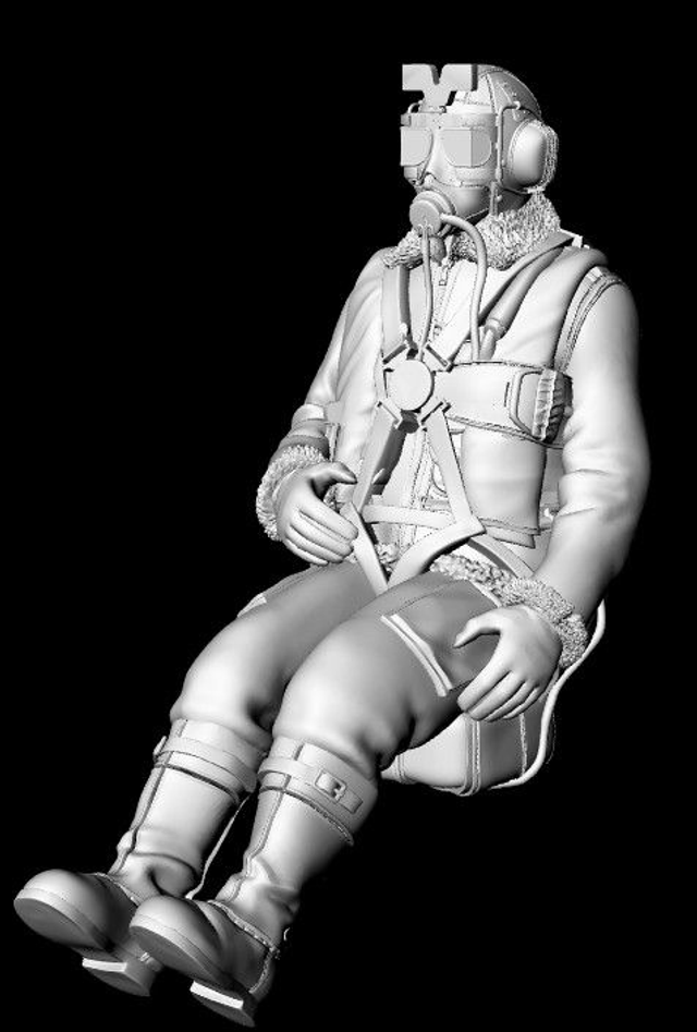 3Dimontis - WW2 RAF Pilot 1