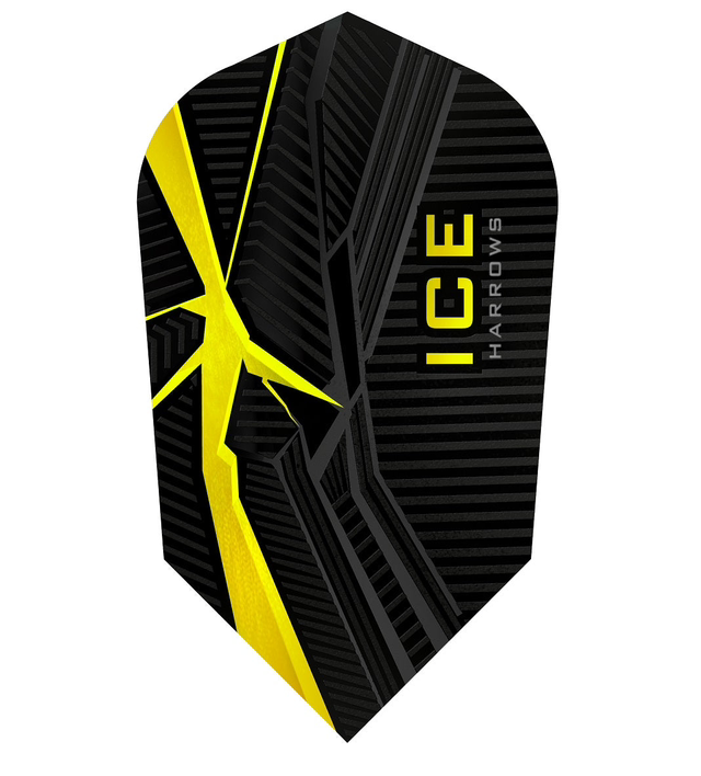 Harrows ICE RECUT YELLOW SLIM FLIGHTS