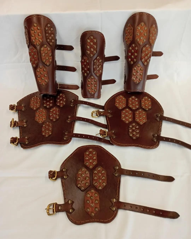 Vambrace with Stretched Hexagon