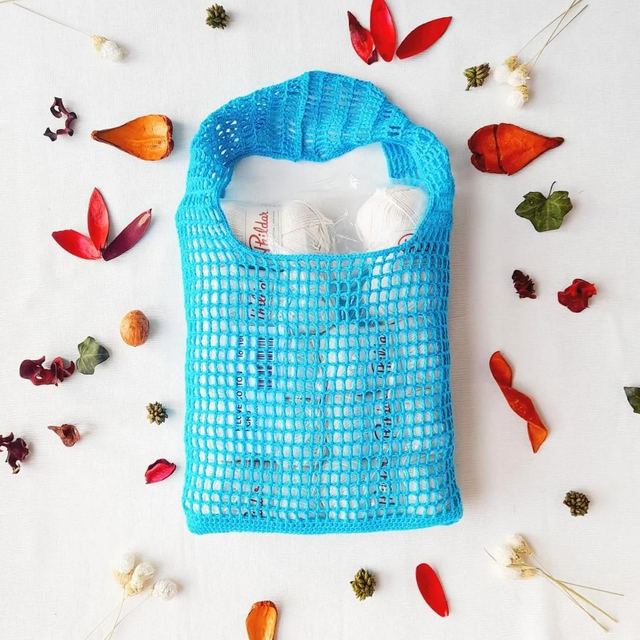 Sac à main Andréa - Fait main au crochet en 100% coton