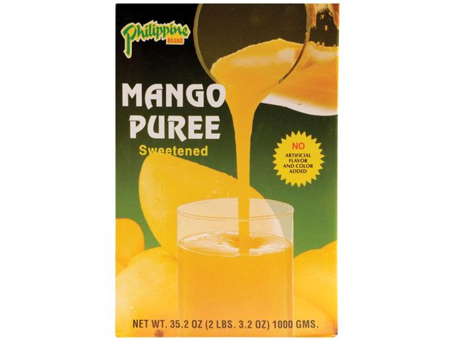 Philippine Brand Mango Puree Sweetened 1L