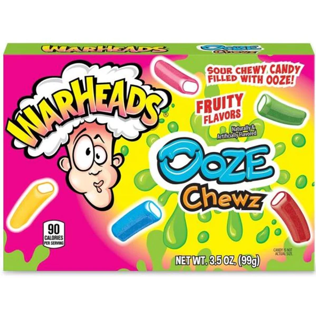 Warheads Ooze Chewz Theatre Box (99g)