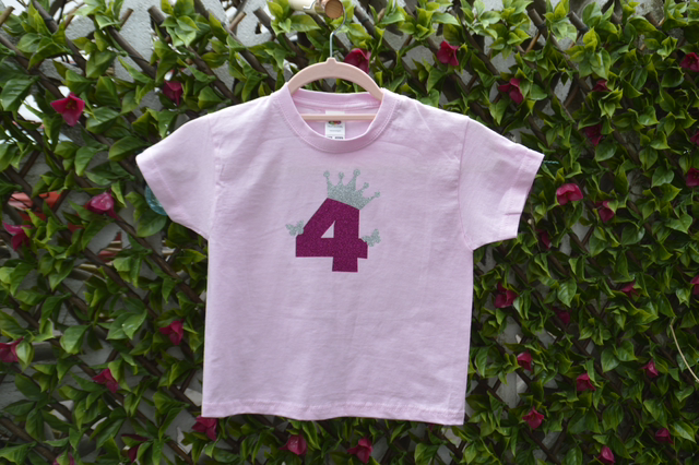 Pink Birthday T shirt 