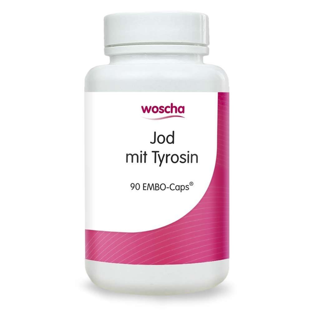 Jod mit Tyrosin 90 Stück (Woscha)