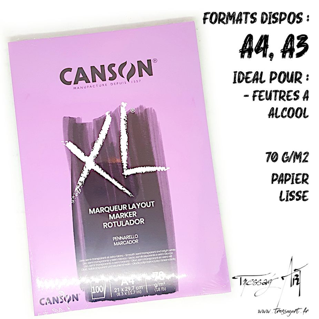 CANSON - PAPIER XL LAYOUT - CA046