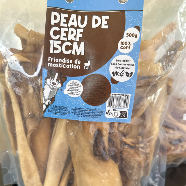 Peaux de cerf 15cm