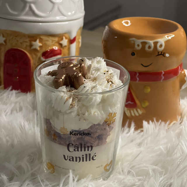 Bougie gourmande - Câlin Vanillé