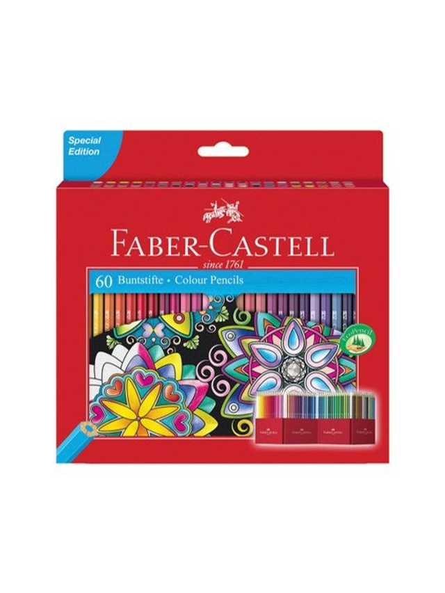 FABER-CASTELL Farbstifte Castle  60er Set