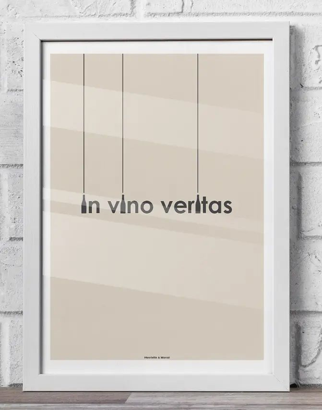11 - Affiche vin style vintage