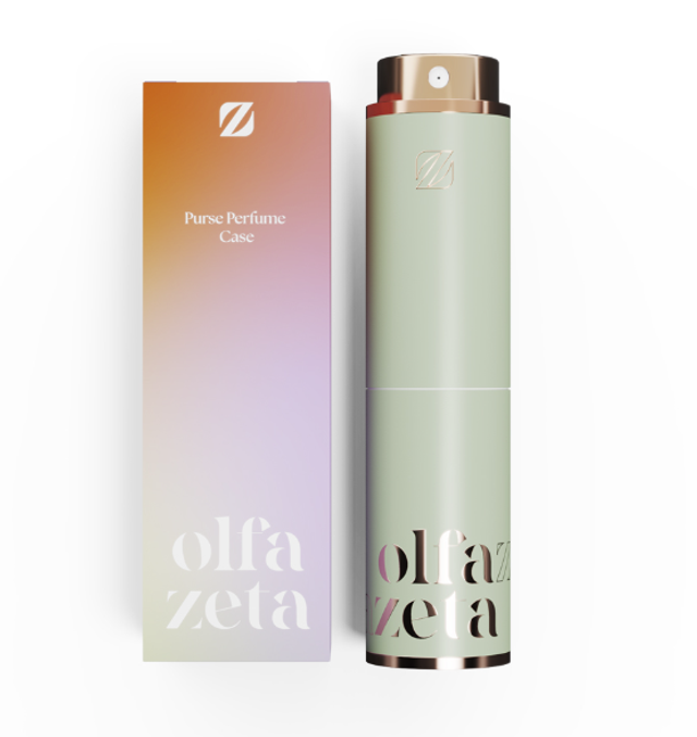 Étui à parfum de poche 'Modern' - Vert