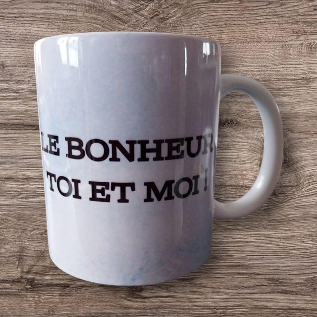Mug Le bonheur toi et moi camping car