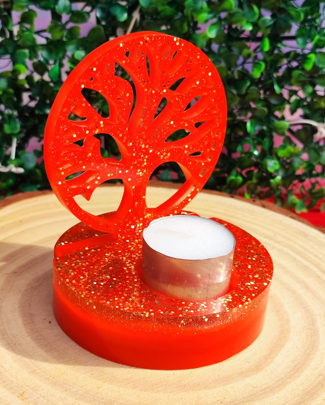 Bougeoir Clip Arbre de vie 