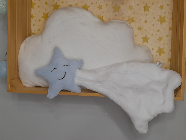 Doudou Fifi l&#039;étoile filante bleu